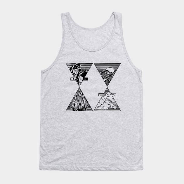 My Alchemical Romance Tank Top by The Digital Monk